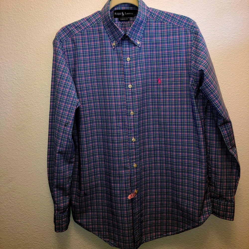 Polo by Ralph Lauren Custom Fit long sleeve shirt!